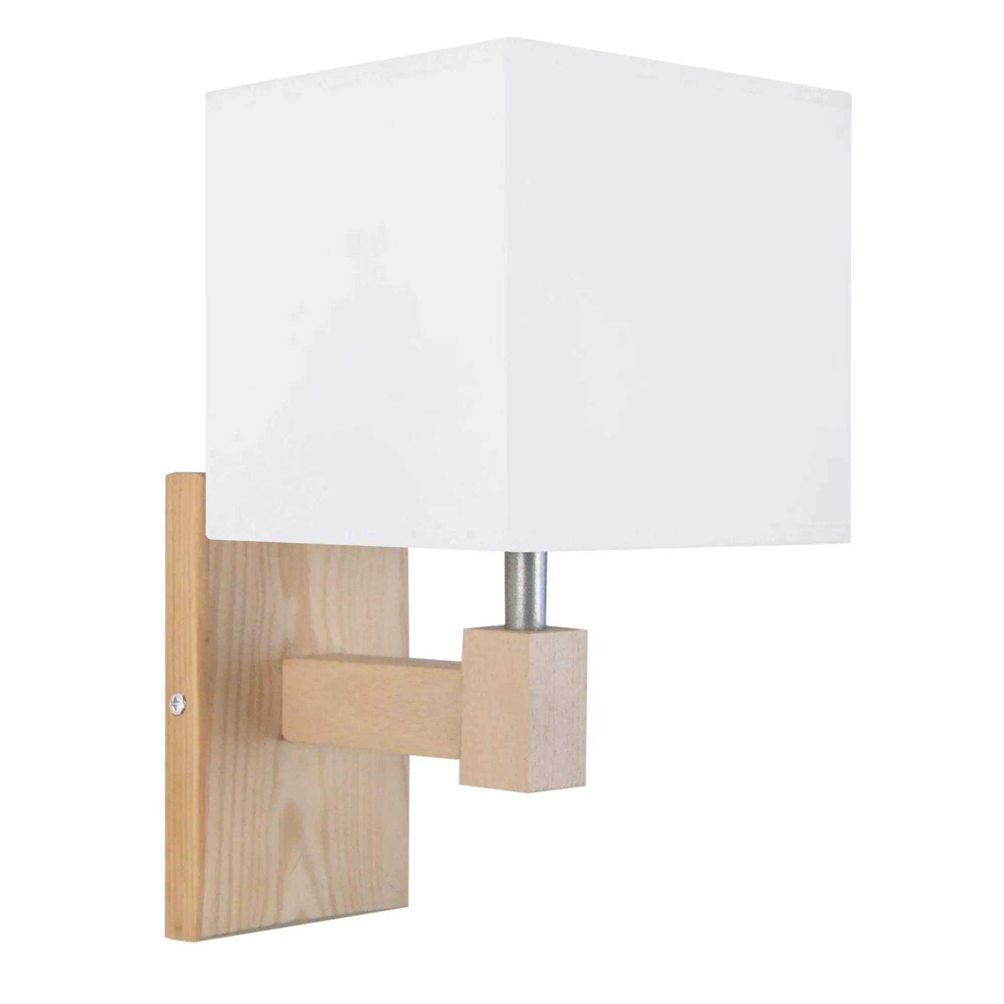 Applique  bois,naturel,H15xD17xP20 cm