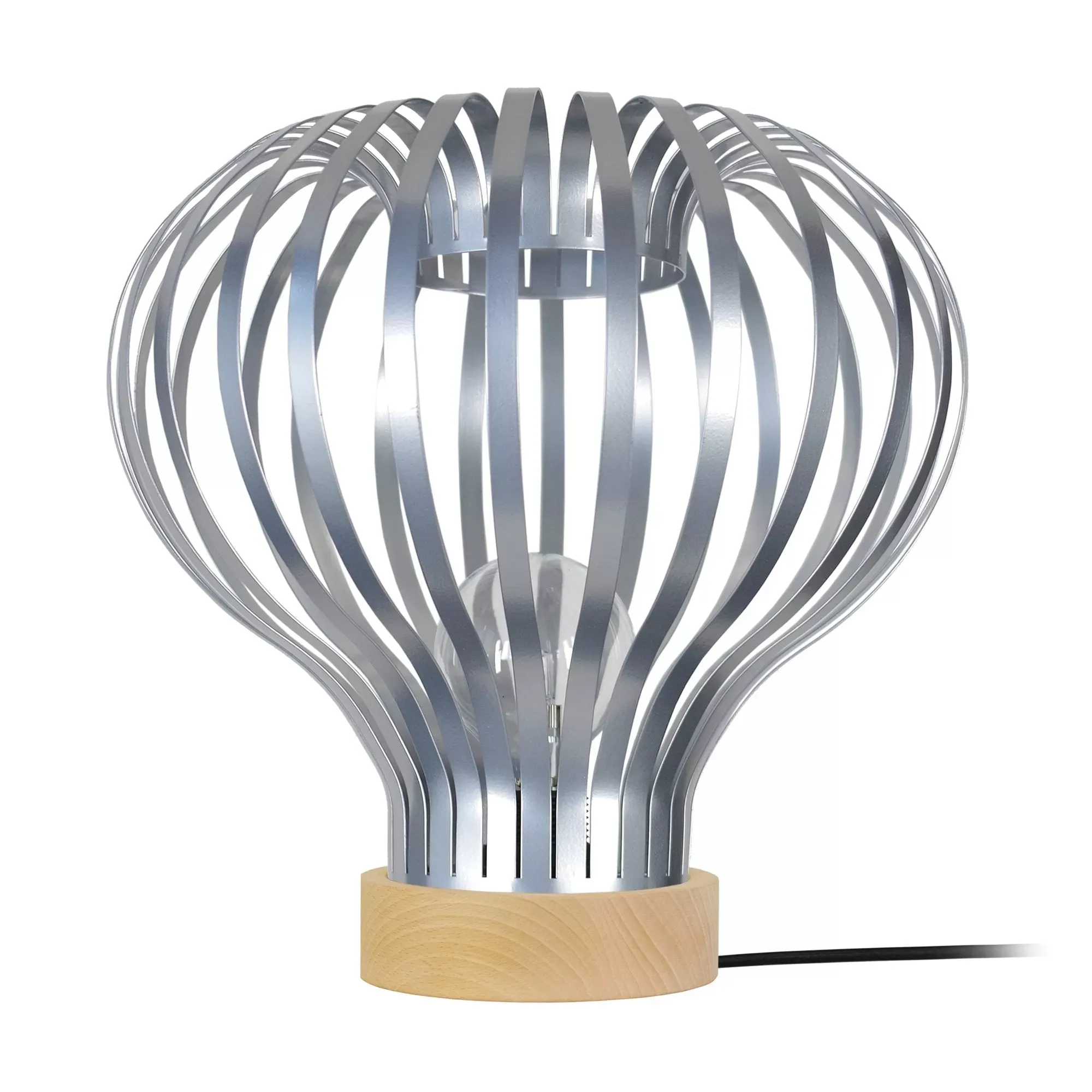 Lampe a poser métal  aluminium 34  cm