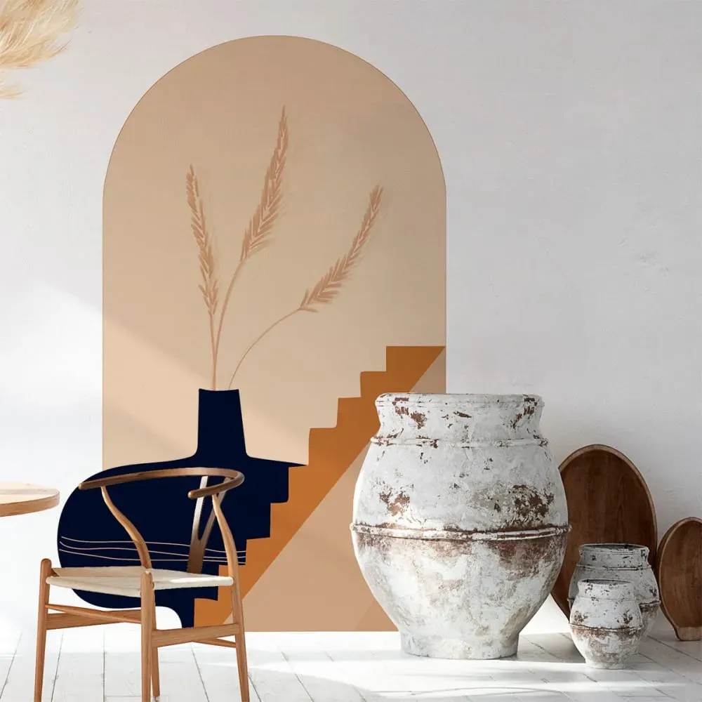 Papier Peint arche vase géant 100x60cm