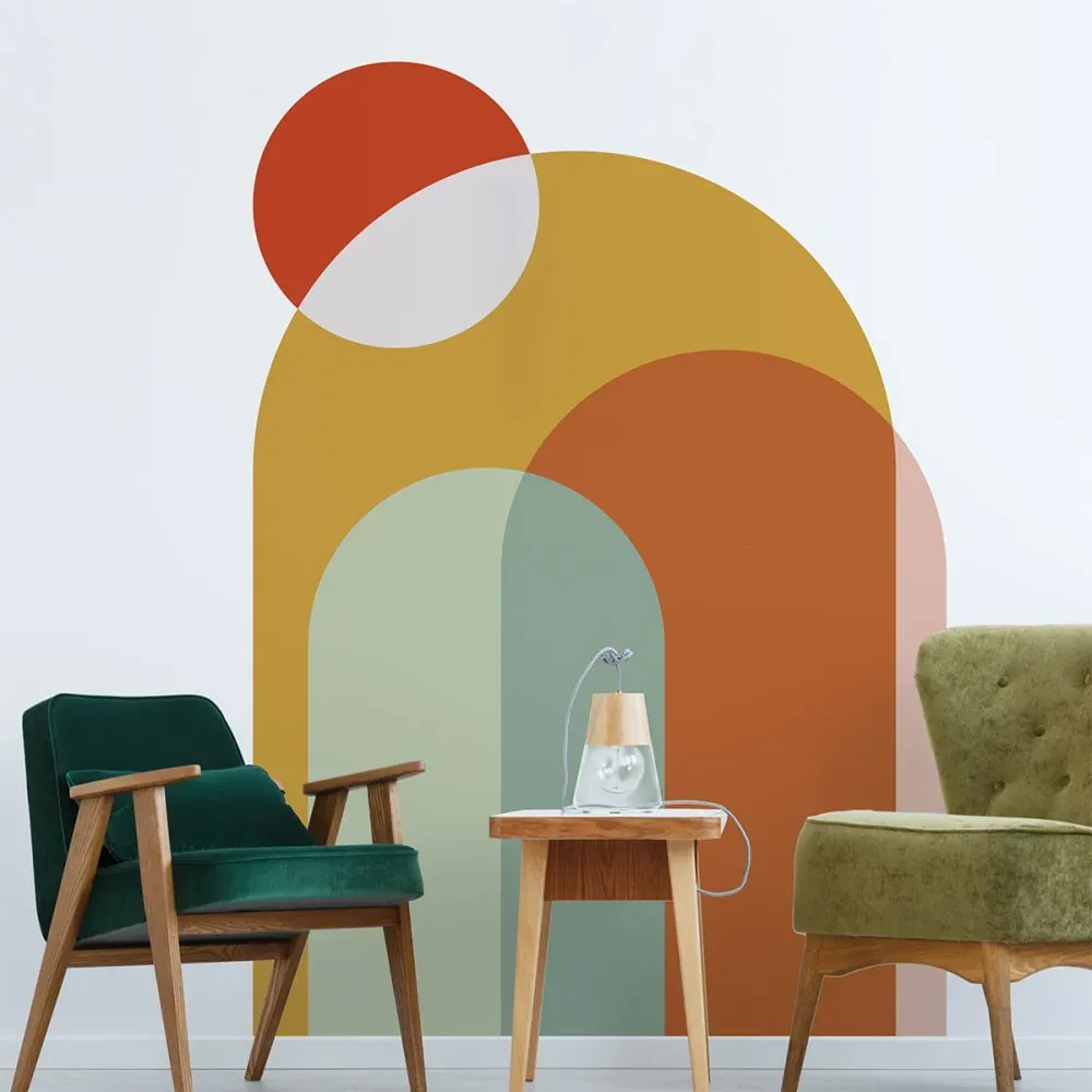 Papier Peint arches du crépuscule 250x120cm