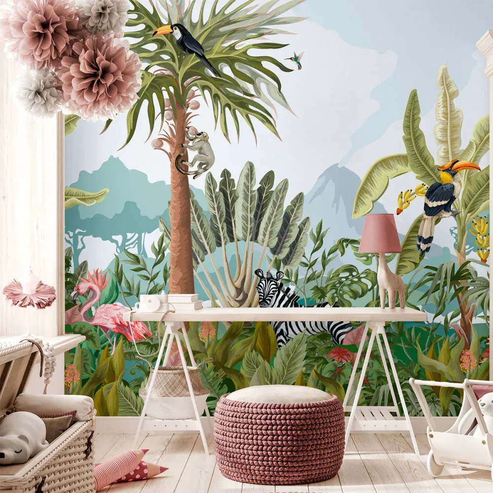 Papier Peint animaux sauvages 250x240cm