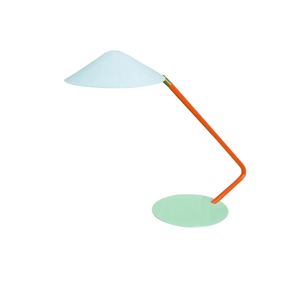 Lampes à poser bureau métal,Bleu,H35xD20xP49cm