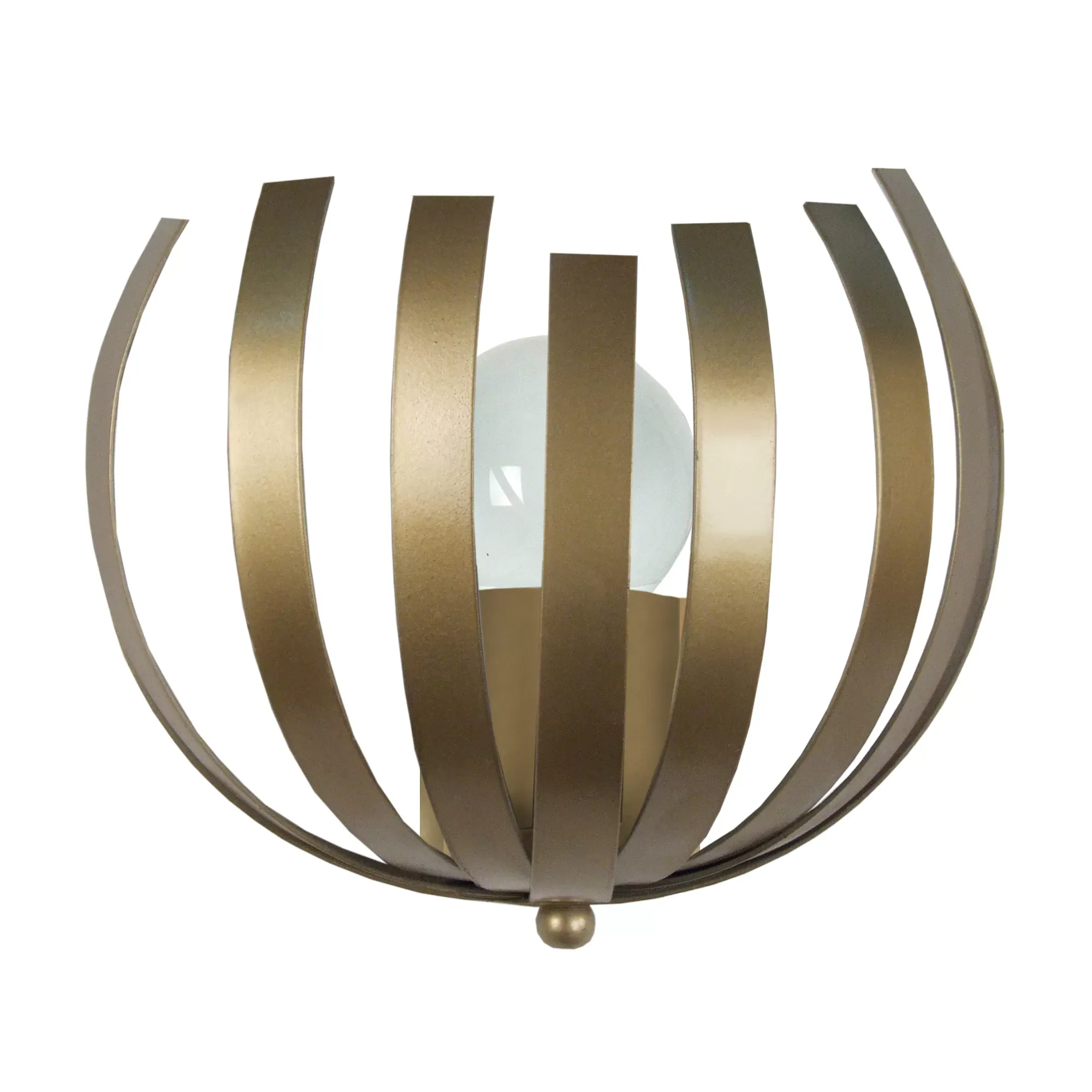 Applique  métal,Doré ,H12xD20xP25cm