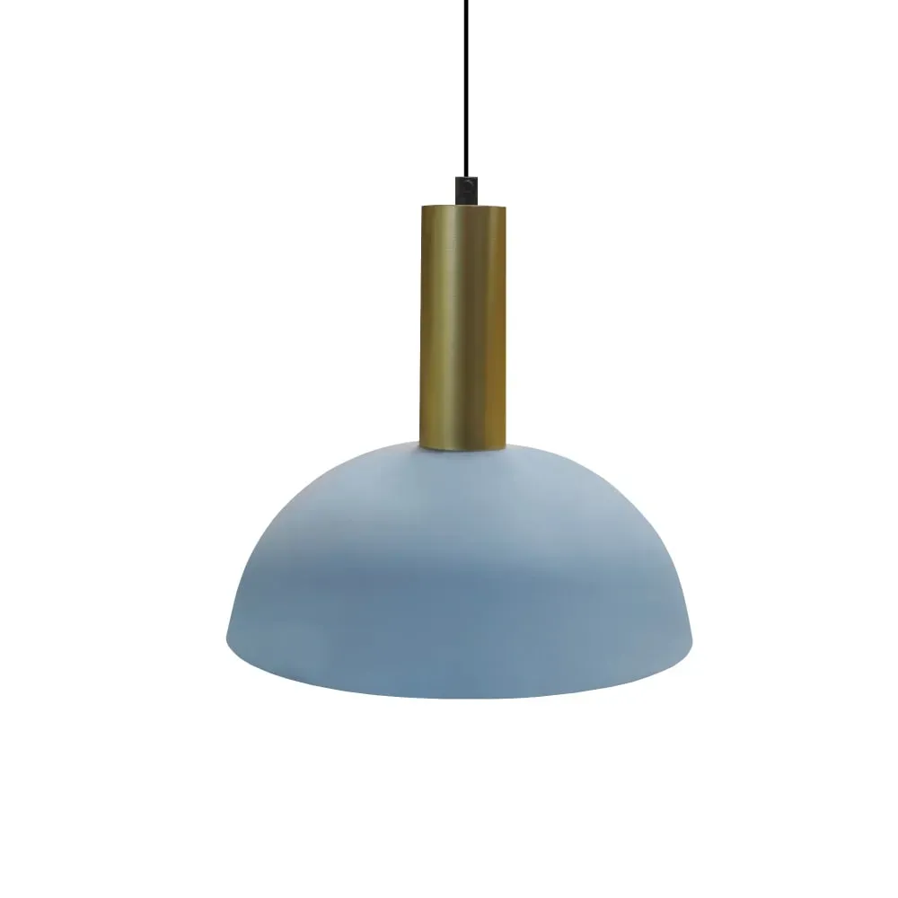 Suspension  métal,Bleu,H 110xD 24xP24cm