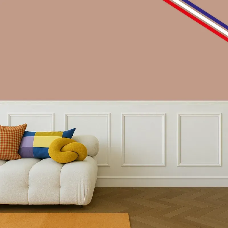 Kit de 4 moulures murales en Pin des Landes - Prêt à coller et peindre