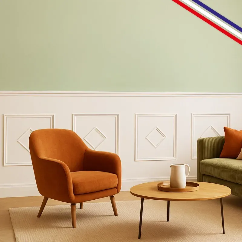 Kit de 4 moulures murales en Pin des Landes - Prêt à coller et peindre