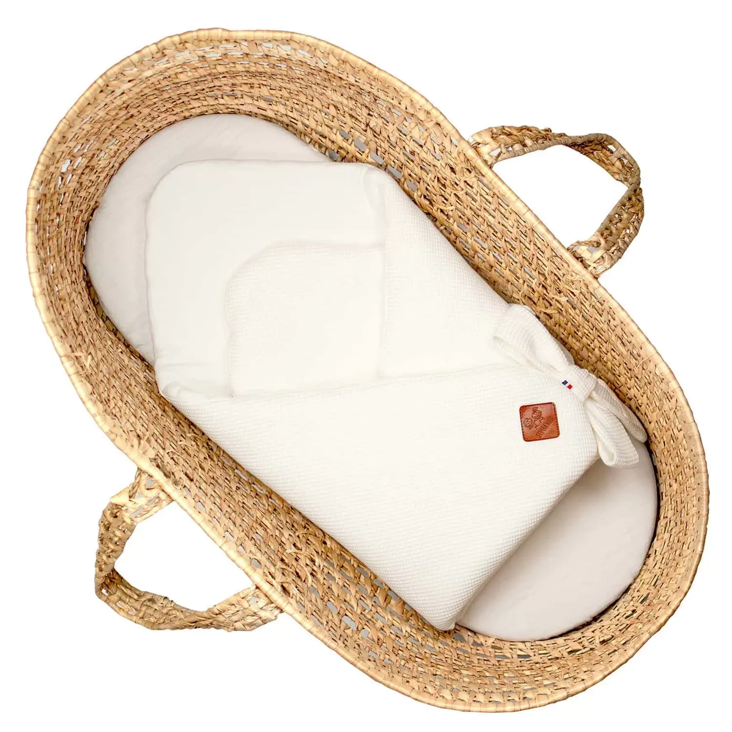 Gigoteuse bébé en nid d'abeille écru Dès la naissance   4 mois