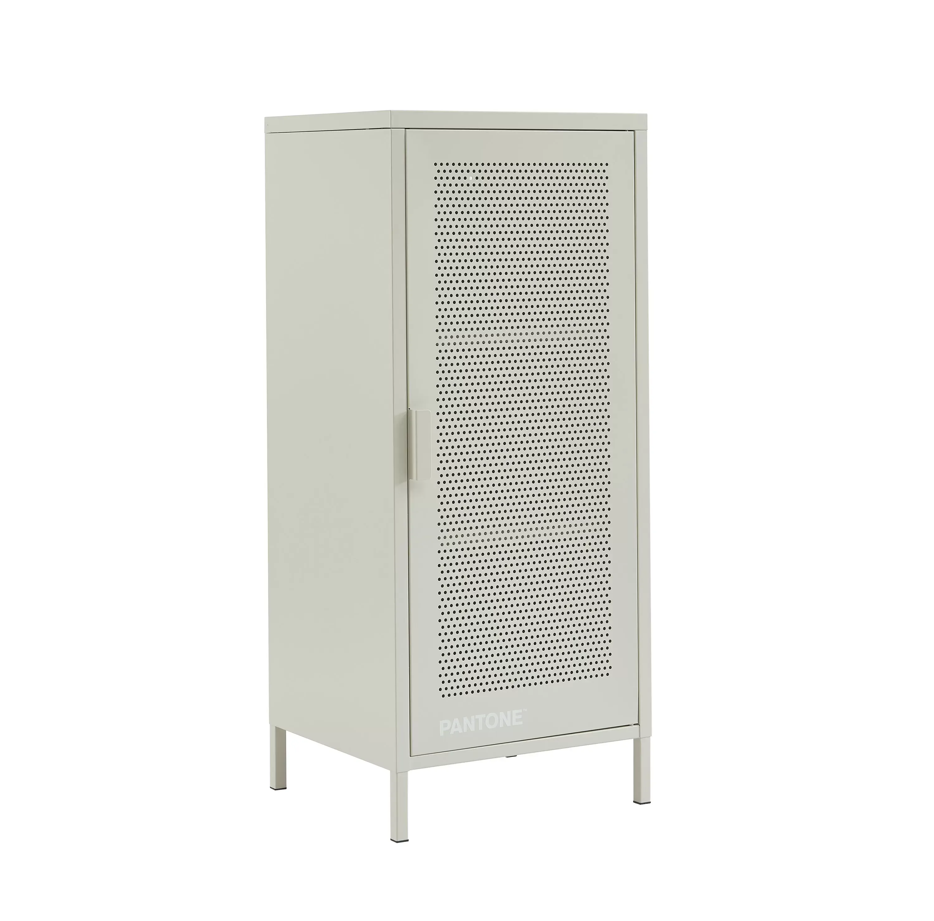 Caisson de bureau métal beige sable h105cm