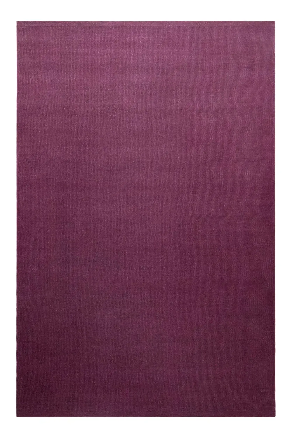 Tapis tissé main 100% laine violet pourpre 80x150