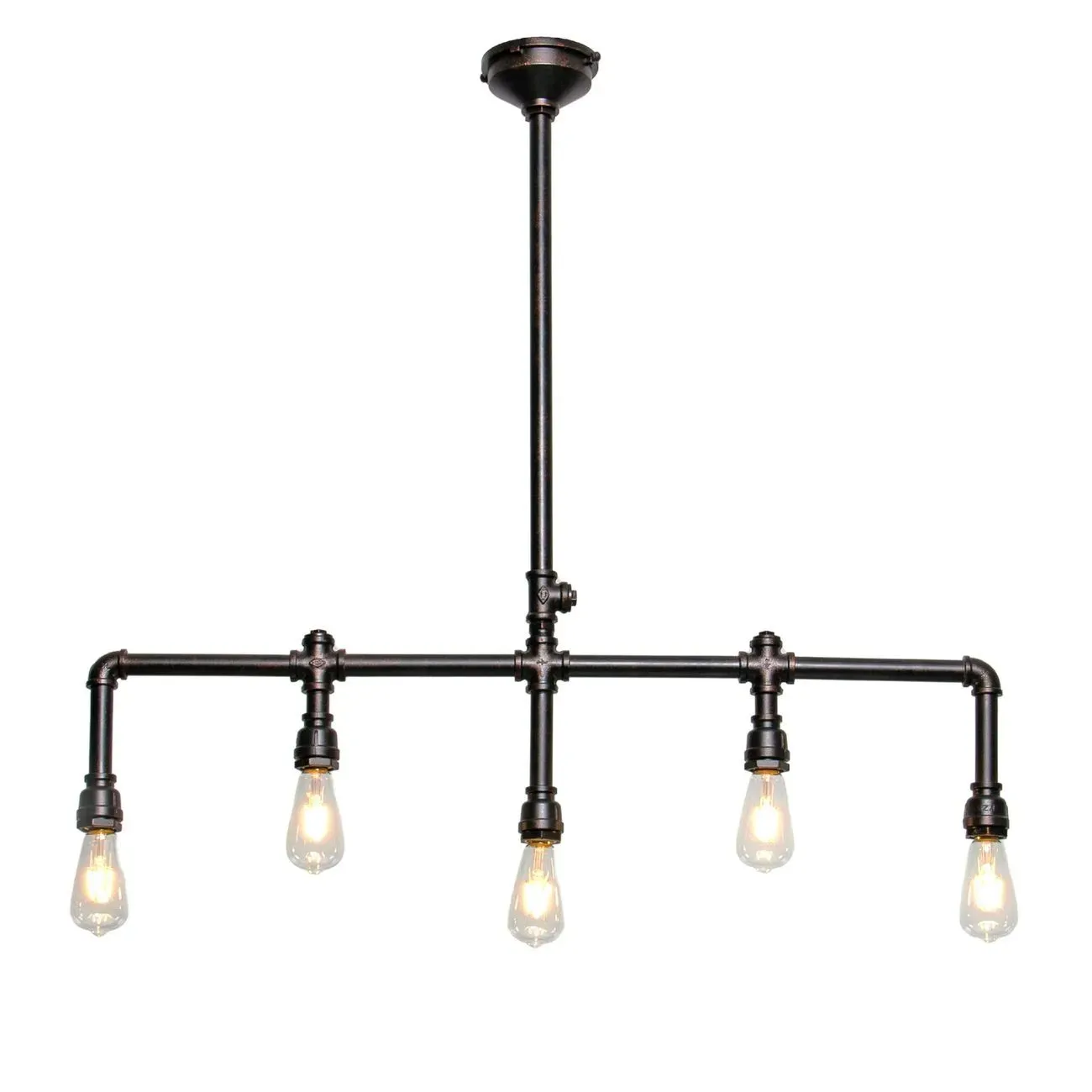 Suspension en métal Marron 98 cm