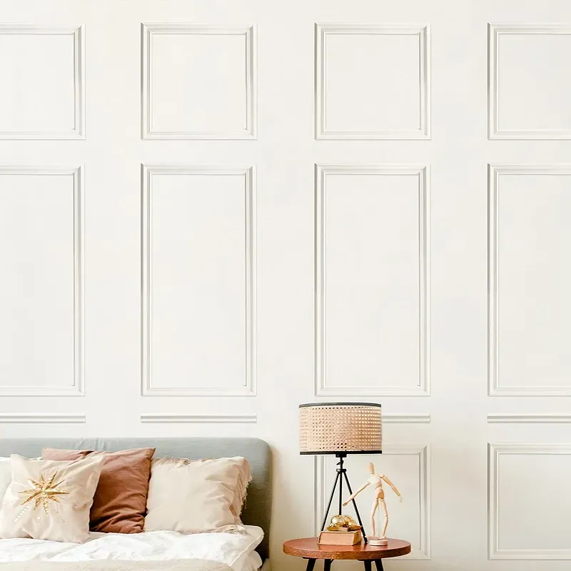 Kit de 12 moulures murales en Pin des Landes - Prêt à coller, peindre