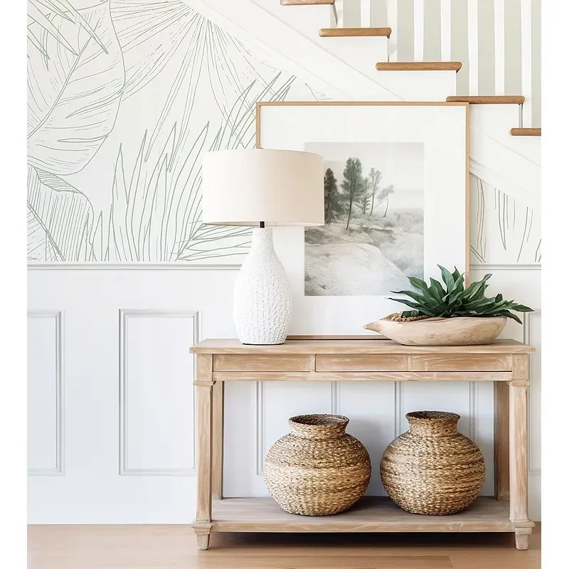 Kit de 5 moulures murales en Pin des Landes - Prêt à coller et peindre