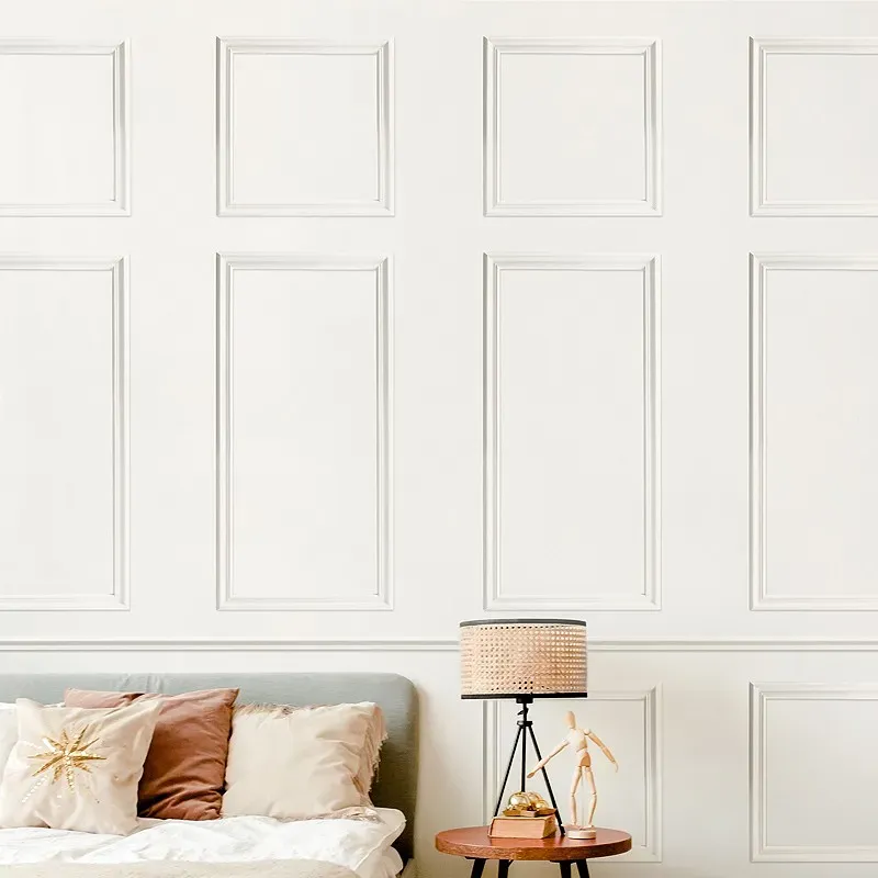 Kit de 12 moulures murales en Pin des Landes - Prêt à coller, peindre