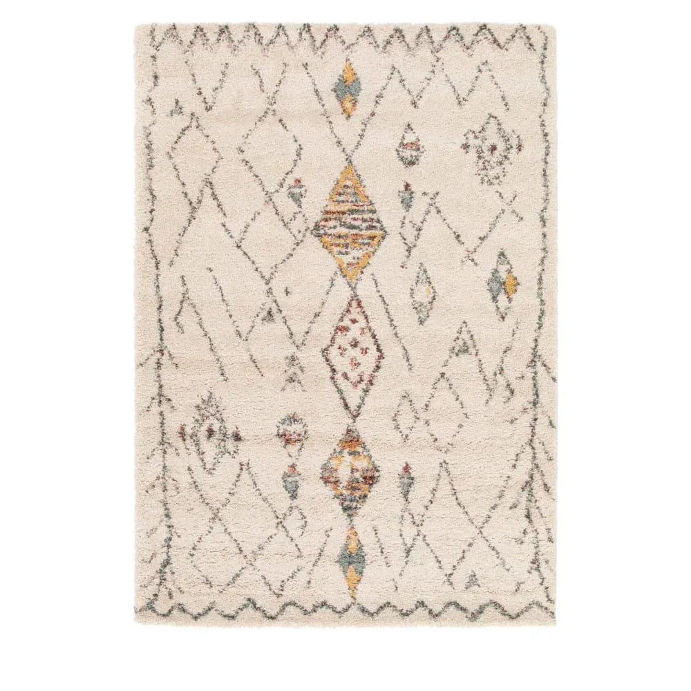 Tapis d'inspiration berbère - 120x170cm Multicolore Polypropylène