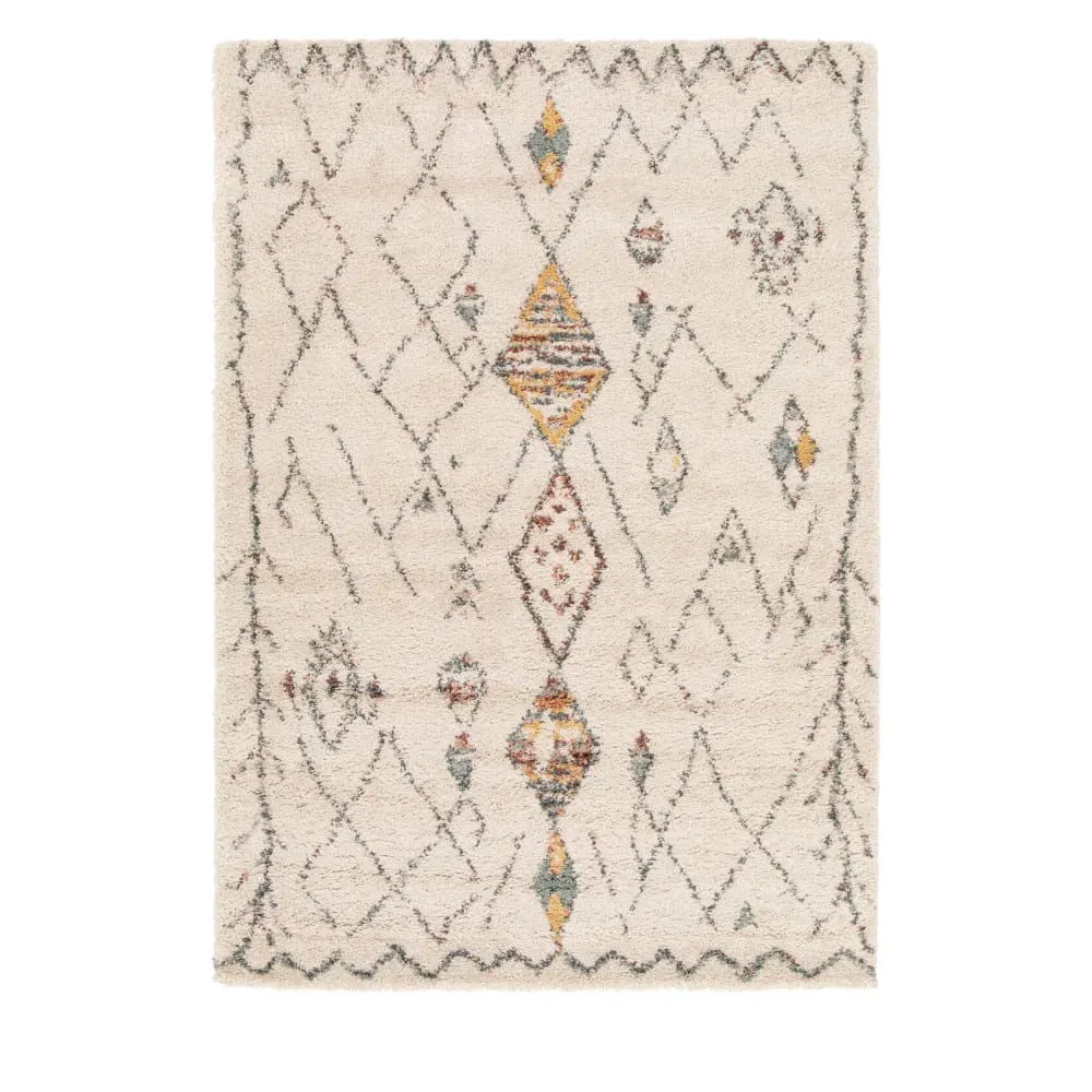 Tapis d'inspiration berbère - 160x230cm Multicolore Polypropylène