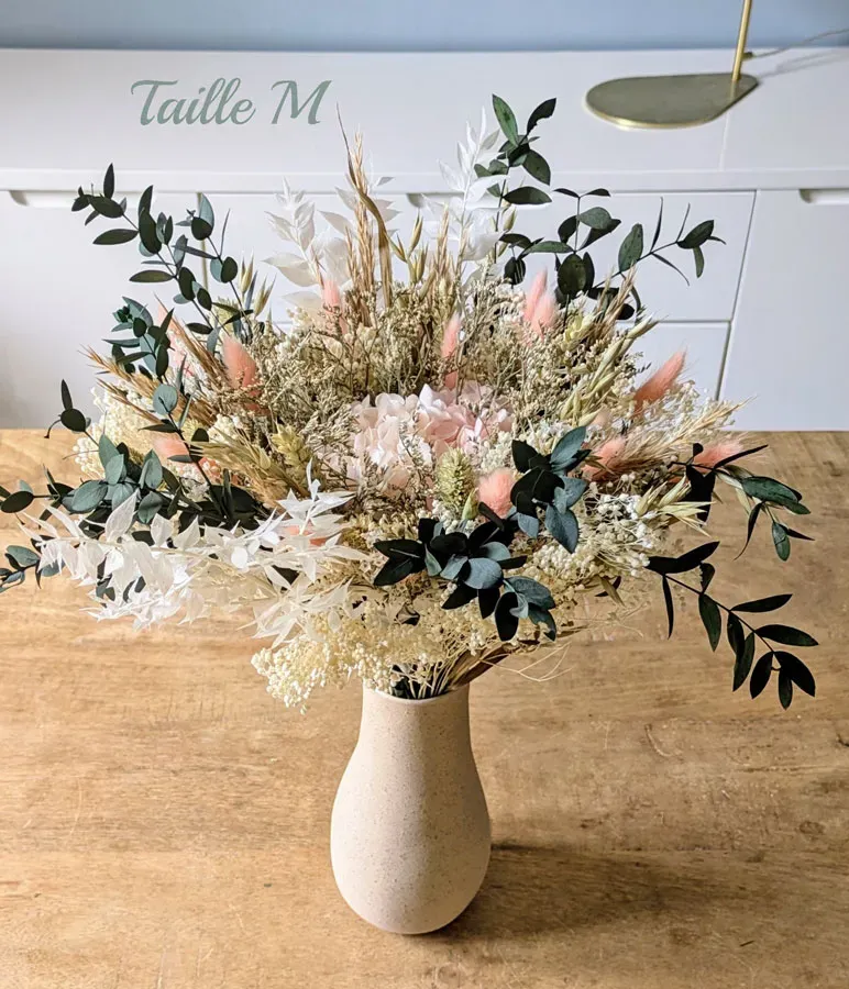 Bouquet de fleurs séchées Lucette M
