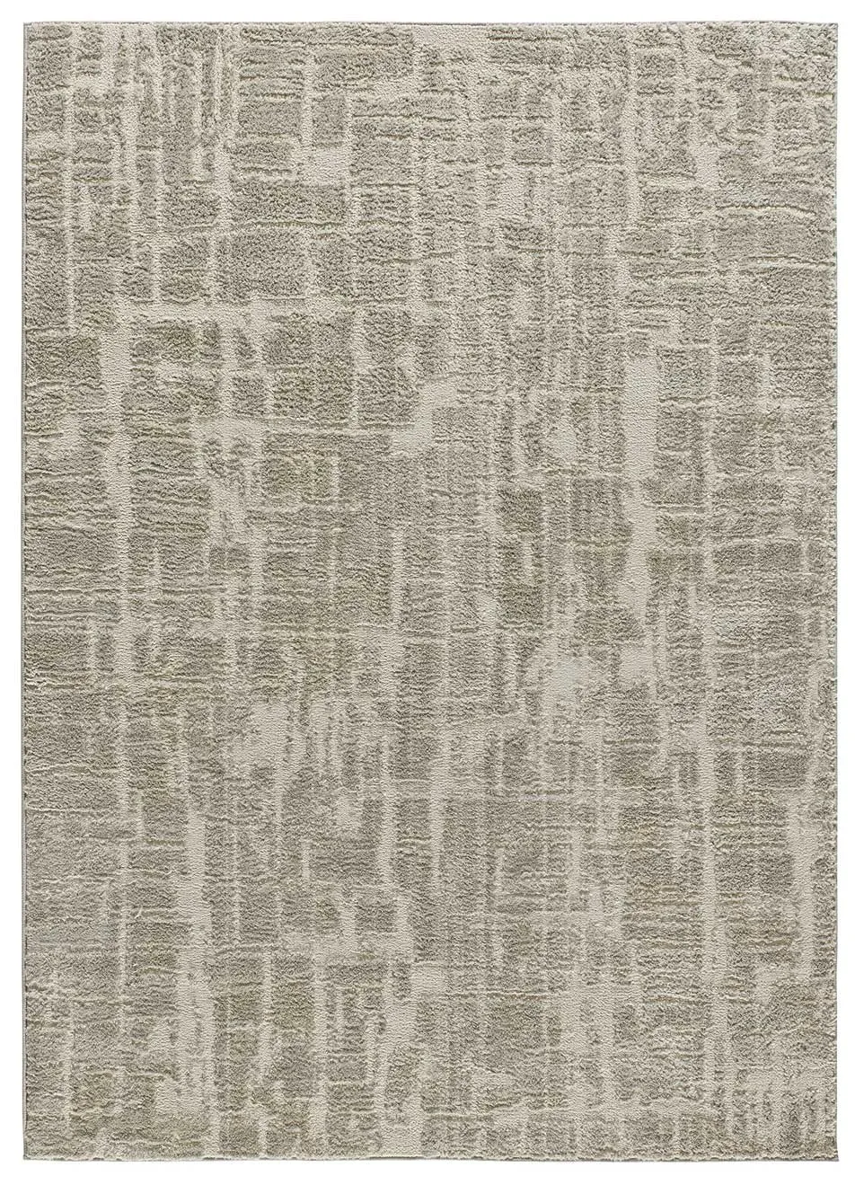 Tapis à relief shaggy gris 140x200 cm