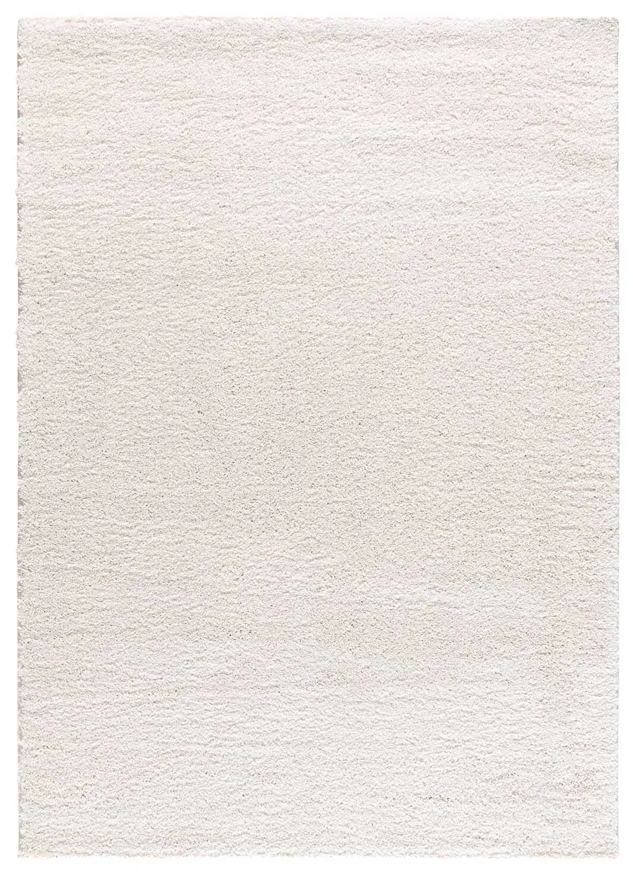 Tapis shaggy blanc  160x230 cm