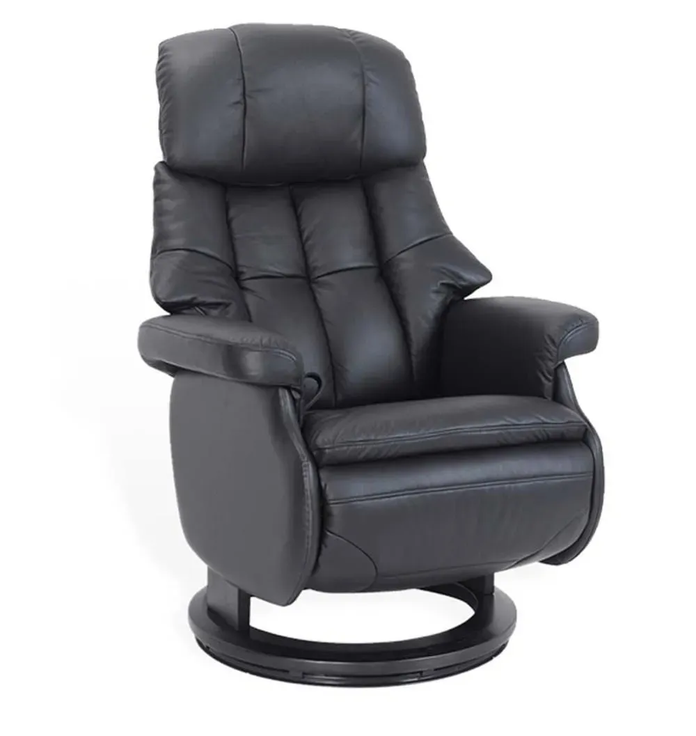 Fauteuil de relaxation  manuel en cuir