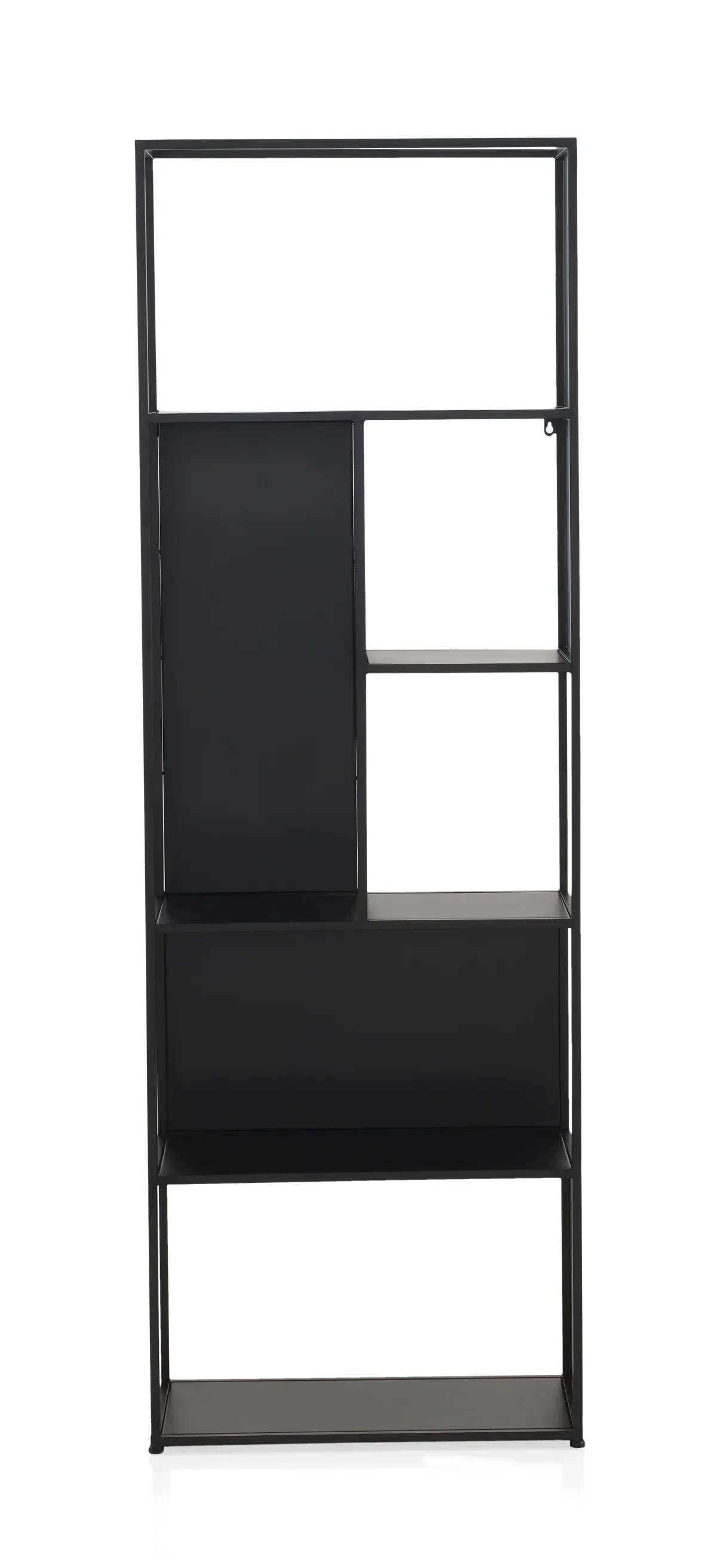 Etagère en métal noir