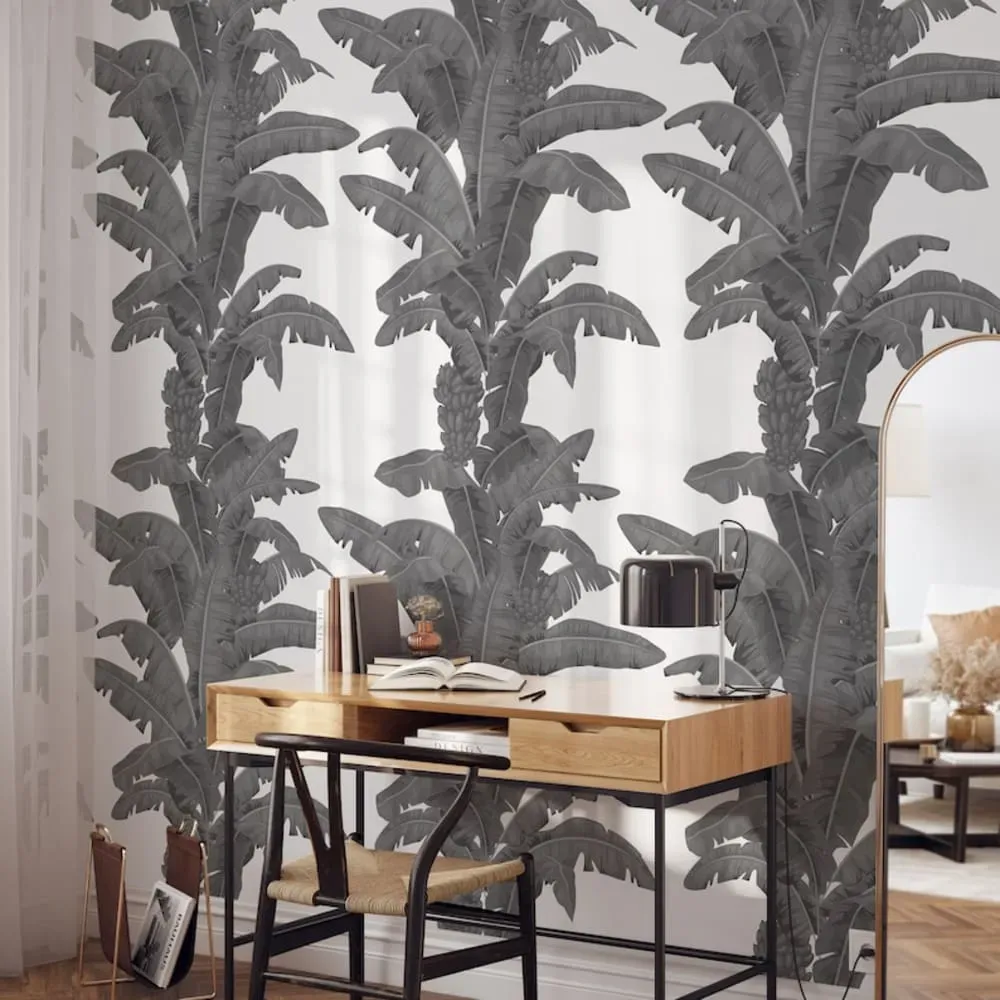 Papier Peint Bananes,papier écologique fin,200x280cm,8 feuilles