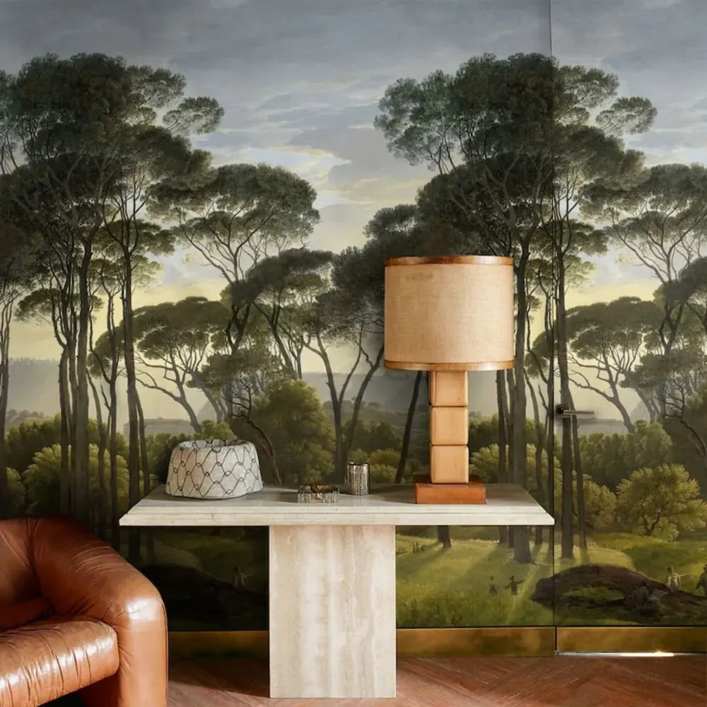 Papier Peint Paysage,papier écologique fin,180x260cm,2 rouleaux