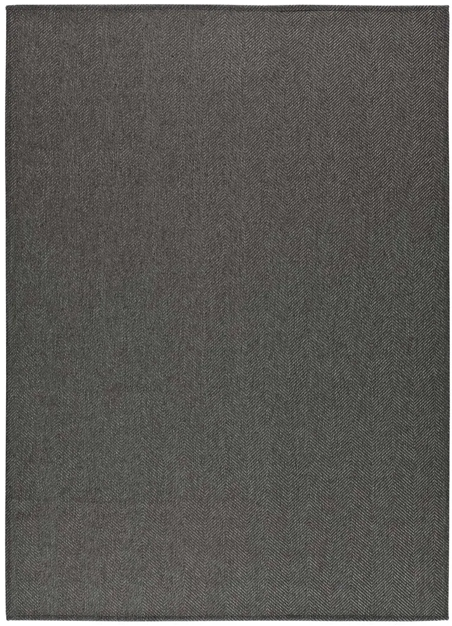 Tapis descente de lit lavable anthracite antidérapant 60x120 cm