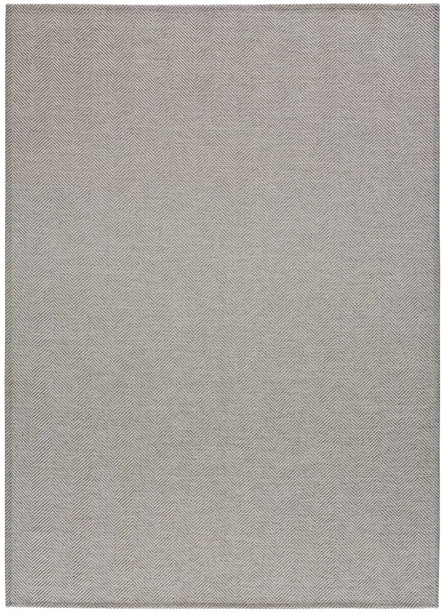 Tapis lavable gris 140x200 cm