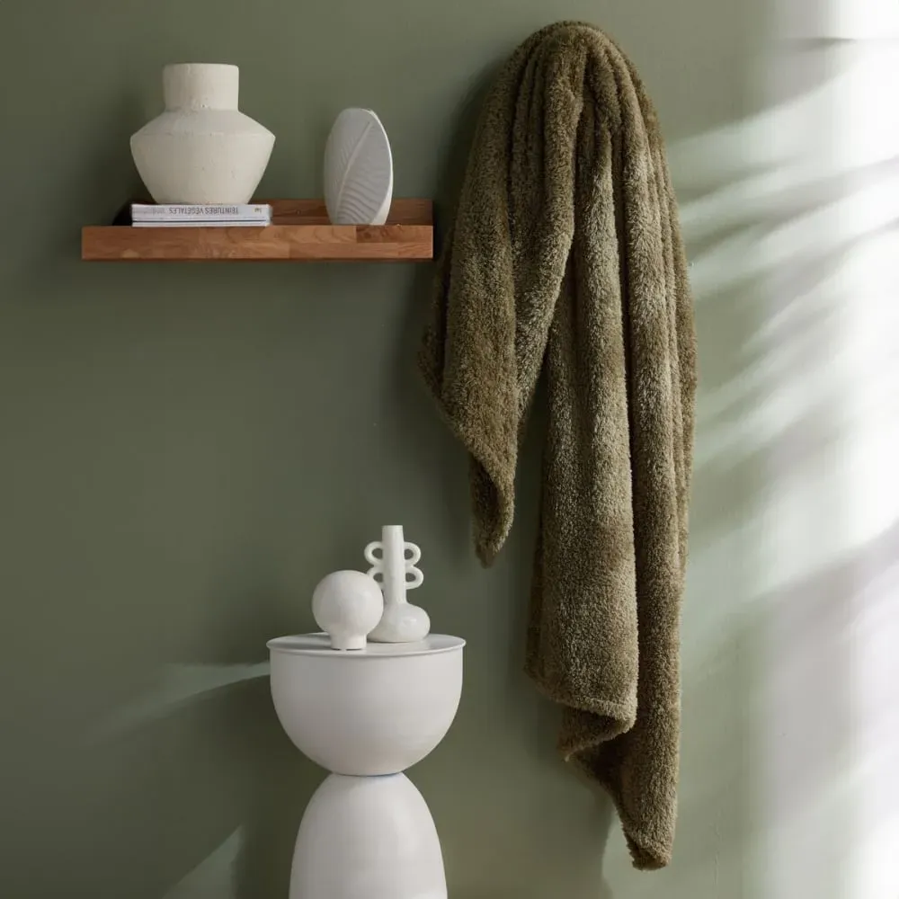 Plaid polaire uni  130x180cm