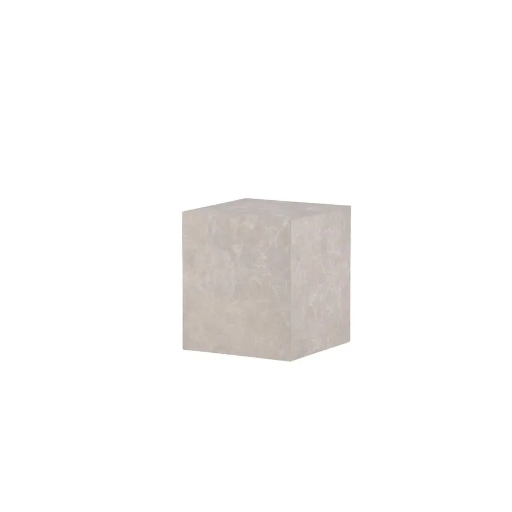 Table basse beige effet bois