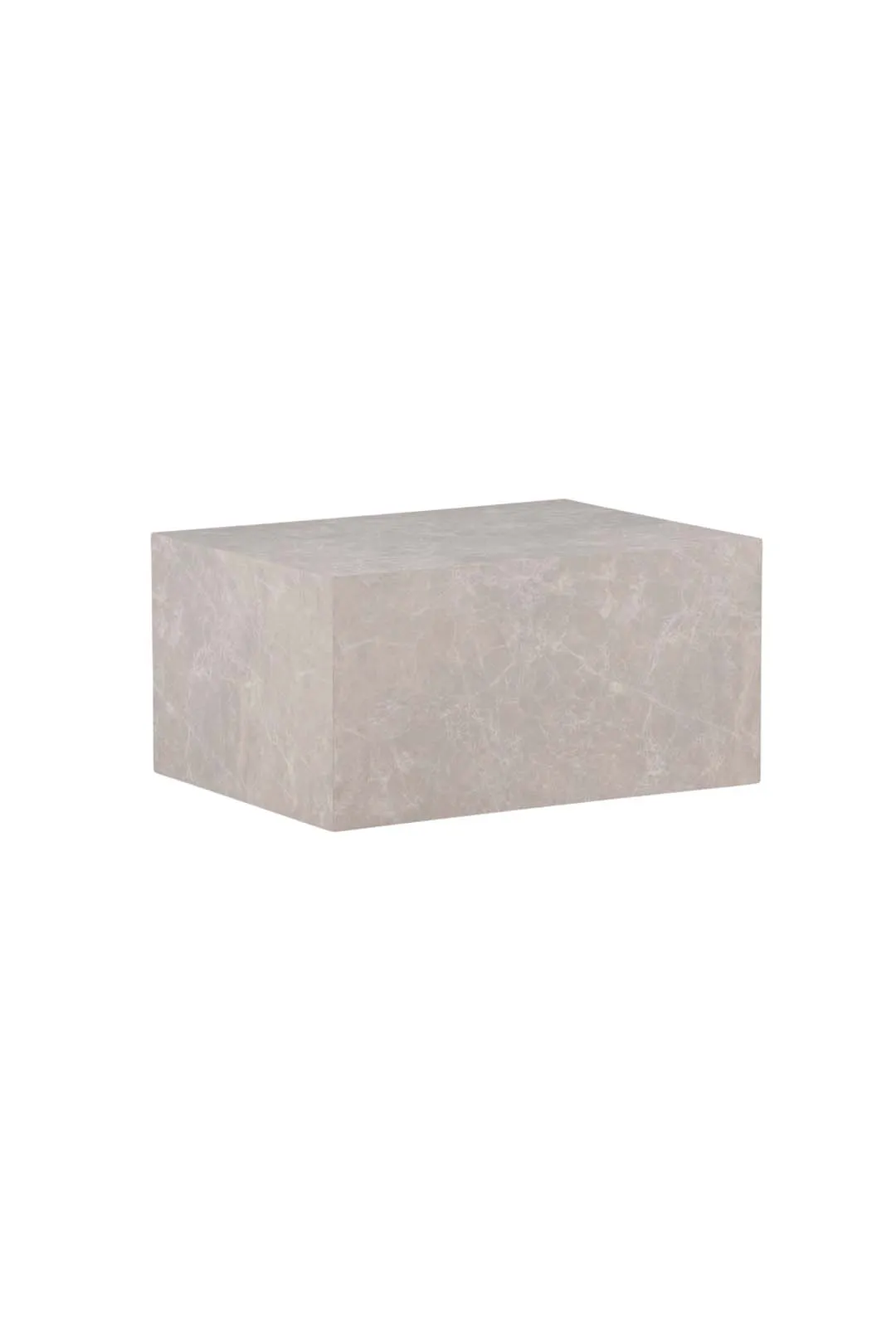 Table basse beige en bois
