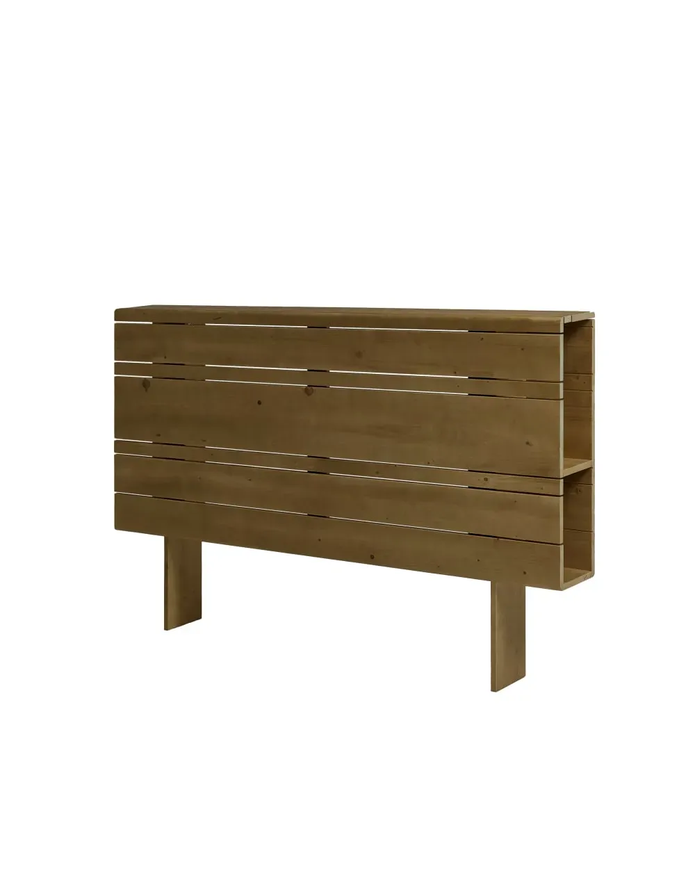 Tête de lit en bois avec rangement, 100 cm