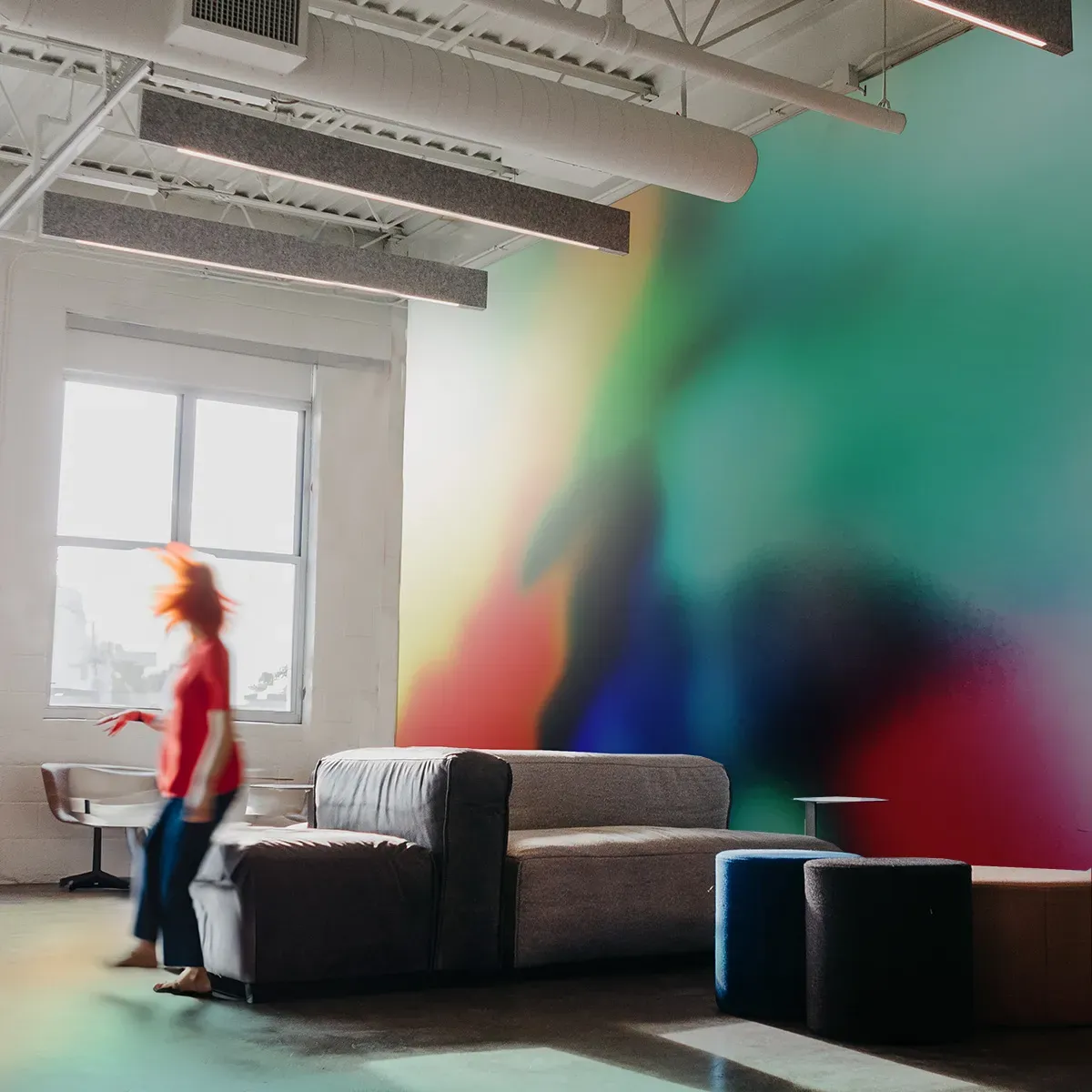 Papier peint panoramique mammas couleurs 525x250cm