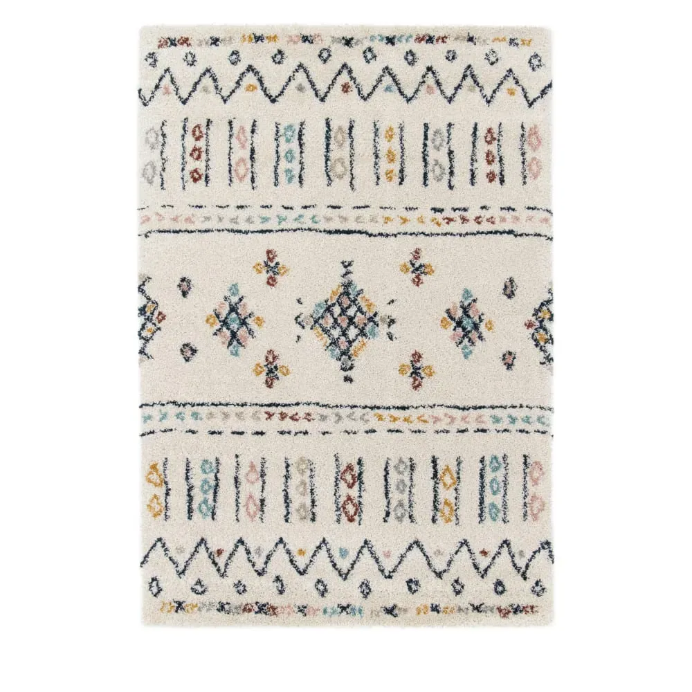 Tapis d'inspiration berbère - 160x230cm Multicolore Polypropylène