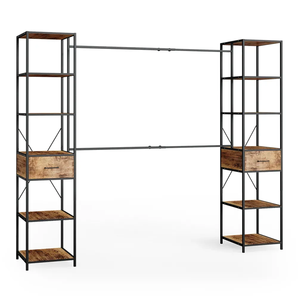 Armoire , Chêne rustique 180 x 187cm