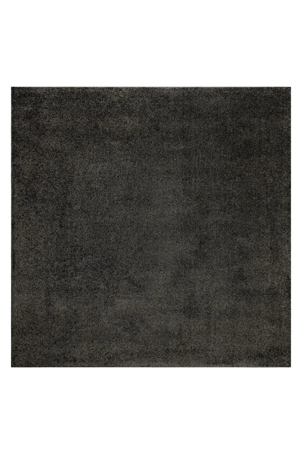 Tapis uni poils ras anthracite belle densité 200x200