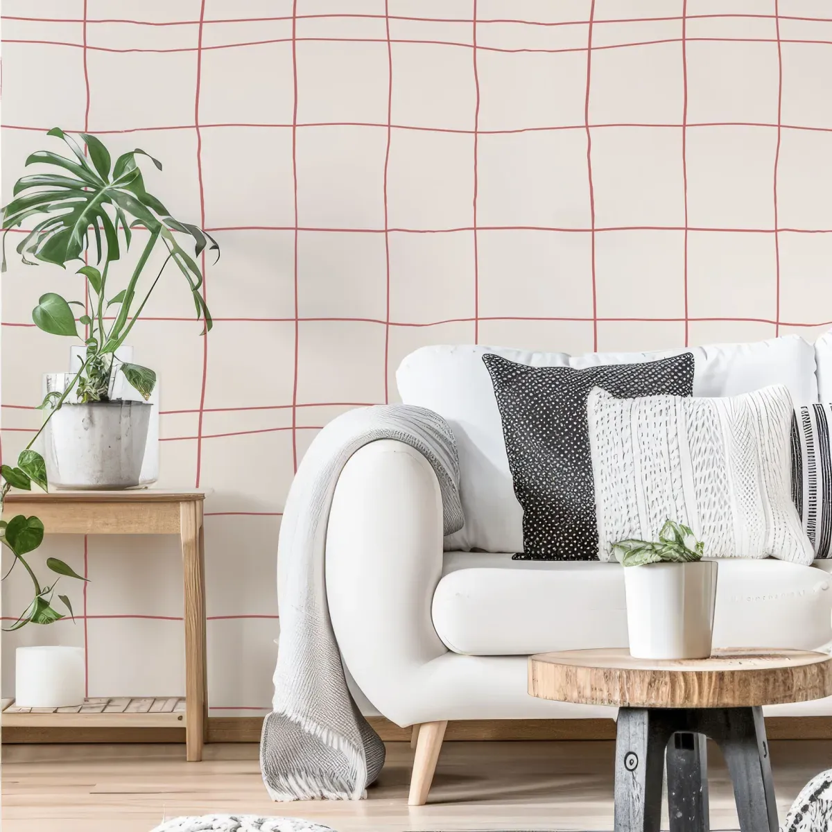 Papier peint panoramique ciel ciselé rouge 450x250cm