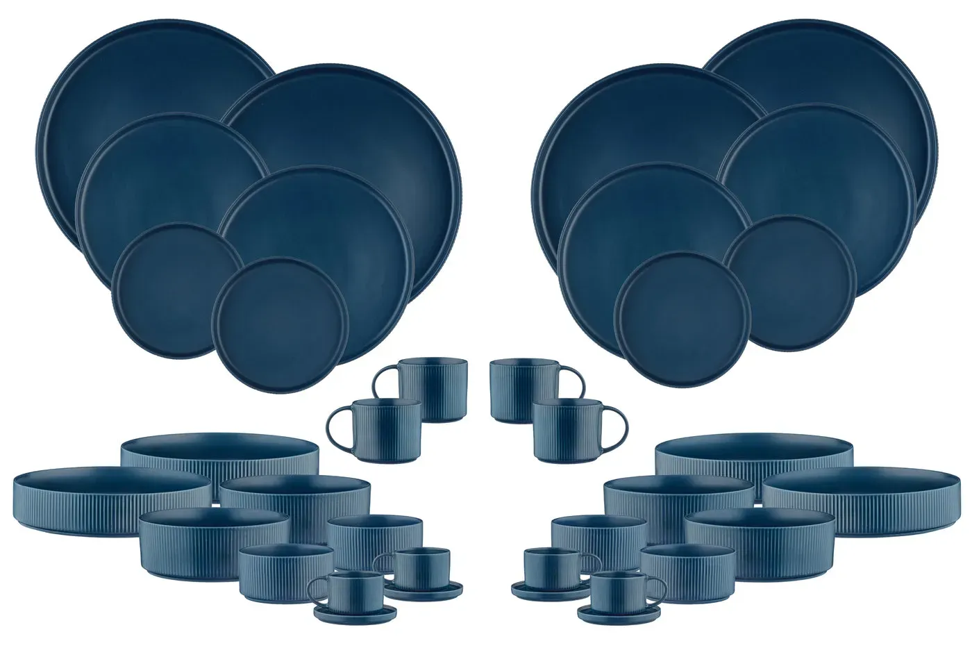 Service Complet  - 36 pièces - Marine