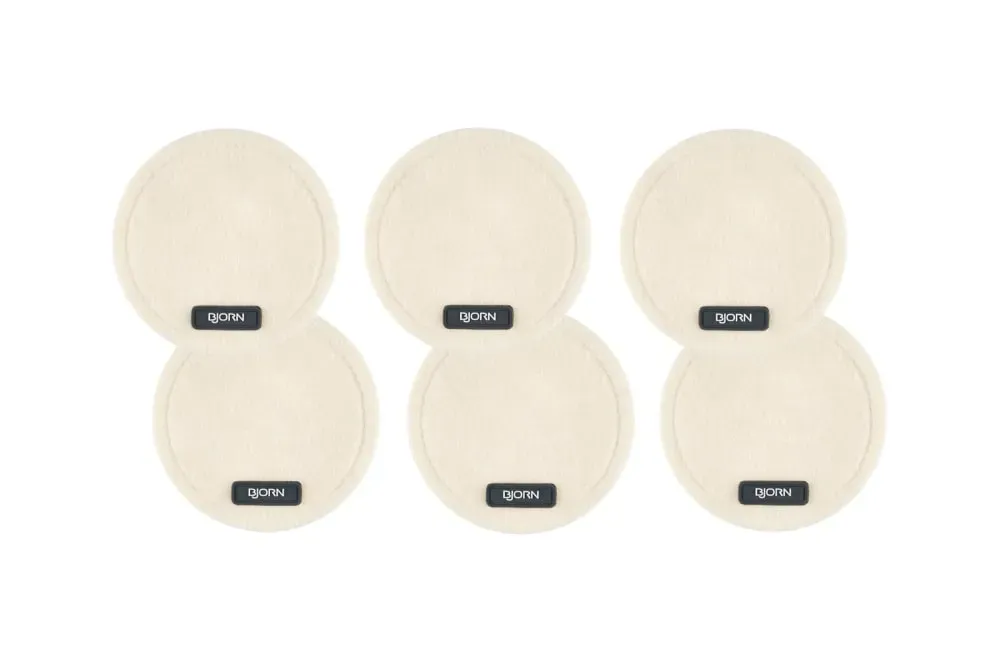 Lot de 6 sous-verres en feutre recyclé beige D10