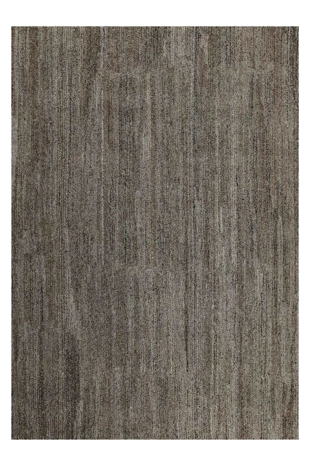 Tapis  tufté main taupe 110x170