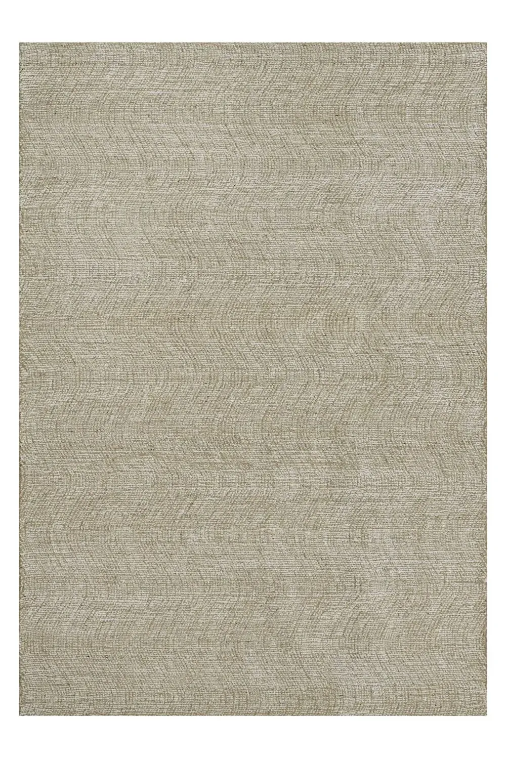 Tapis pure laine tufté main crème 40x60