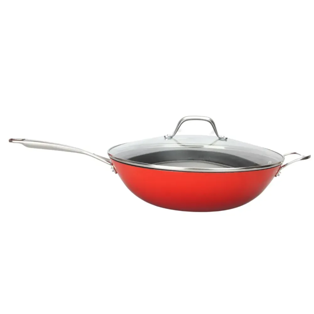 Wok rouge 32cm - ''Red AirIron''