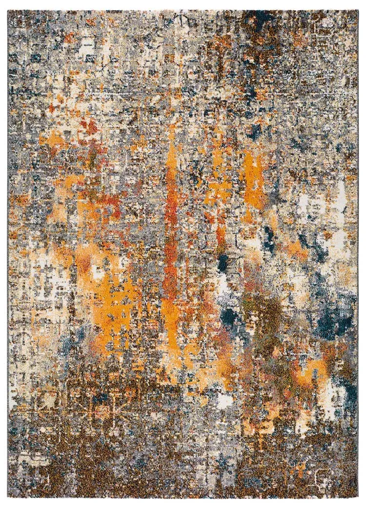 Tapis descente de lit multicolore 60x120 cm