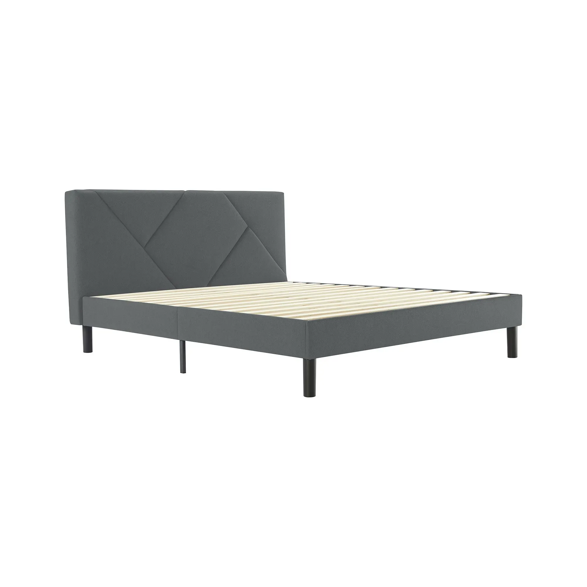 Lit double Calitri Gris