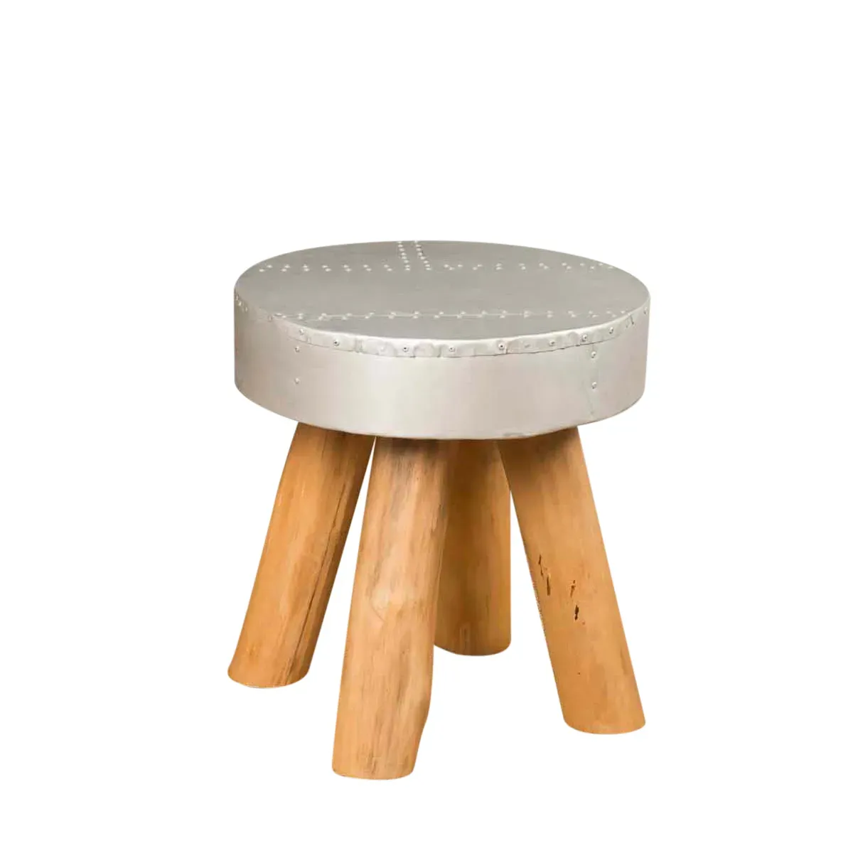 Tabouret riveté LODGE