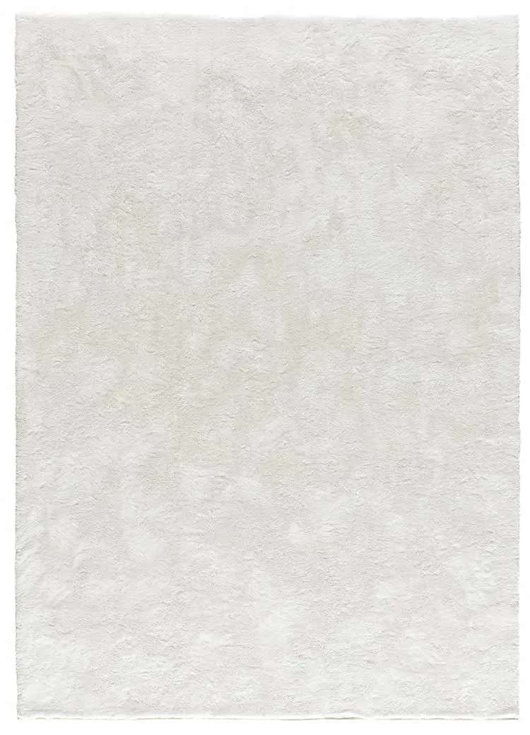 Tapis shaggy blanc  140x200 cm