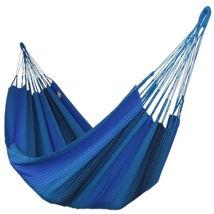 Hamac L en coton multicolore