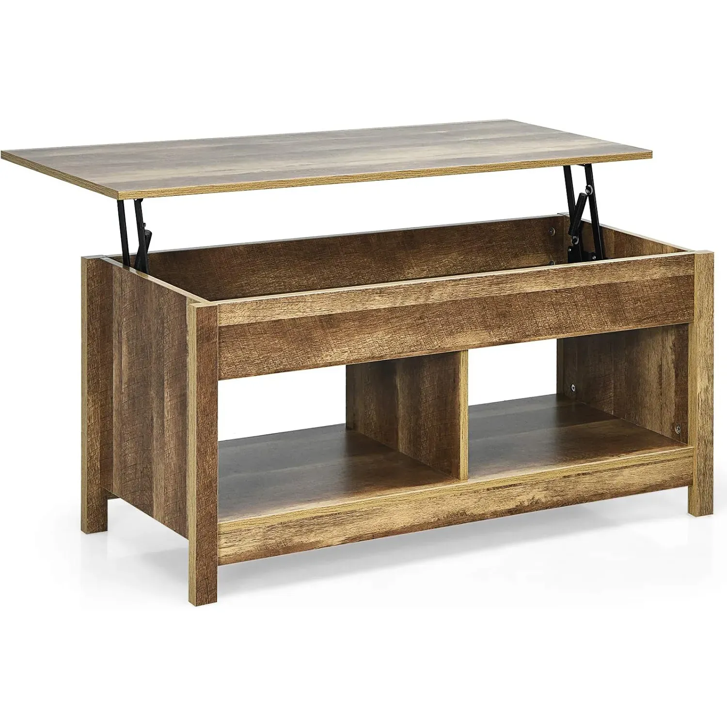 Table basse industrielle moderne 109 x 47,5 x 50 cm
