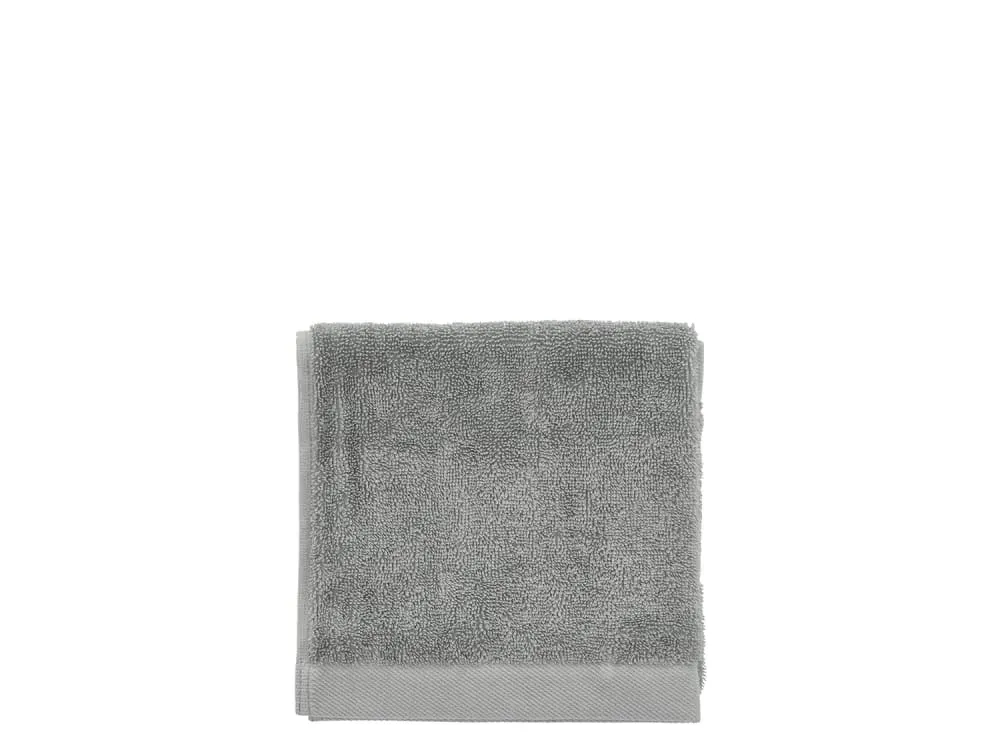 Serviette en coton bio gris clair 40x60 cm