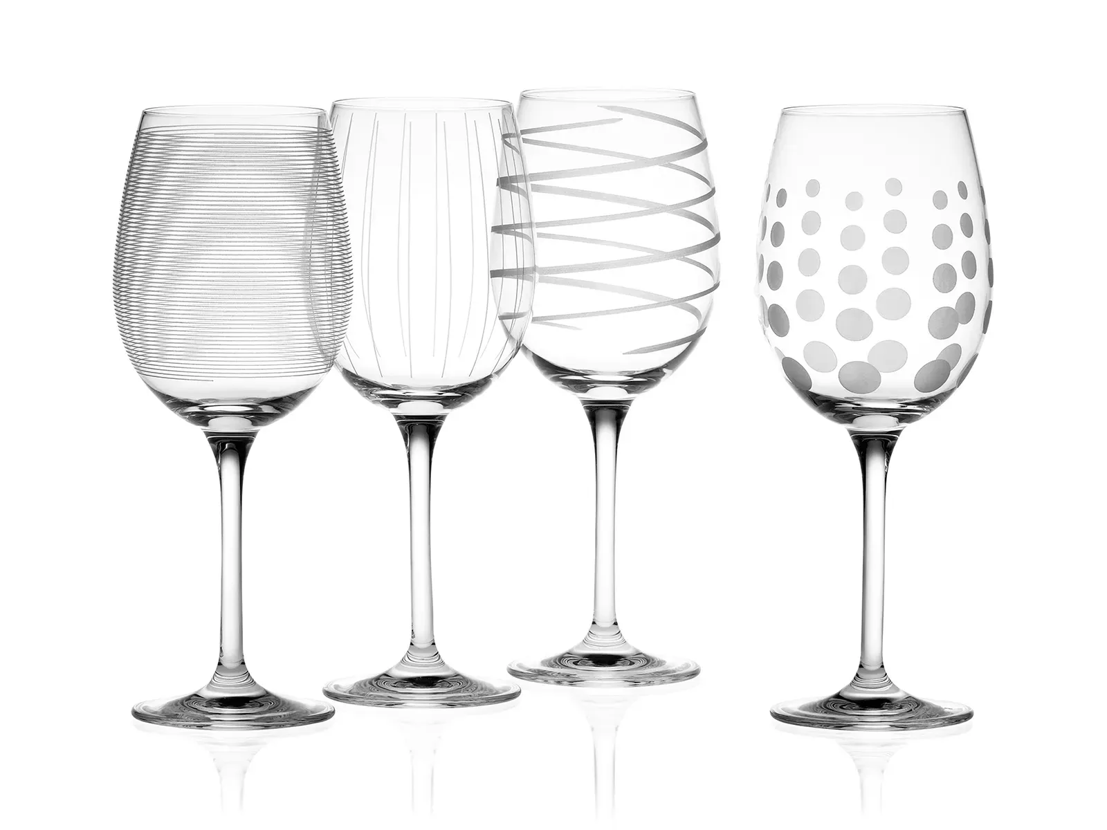Set de 4 verres à vin blanc Cheers